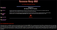 Desktop Screenshot of consumergroup.com